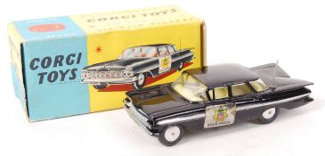 VINTAGE CORGI TOYS DIECAST MODEL STATE PATROL CAR NO. 223