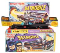 RARE CORGI TOYS DIECAST MODEL 267 ROCKET FIRING BATMOBILE SET