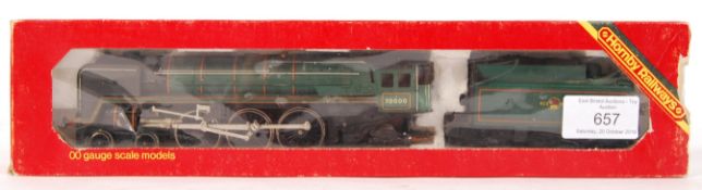 HORNBY 00 GAUGE MODEL RAILWAY TRAINSET LOCOMOTIVE AND TENDER