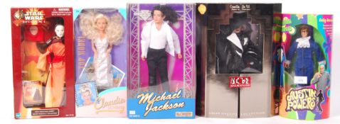ASSORTED TV / FILM / MUSIC RELATED BOXED ACTION FIGURES