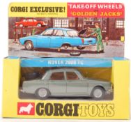 VINTAGE CORGI TOYS DIECAST MODEL 275 GOLDEN JACKS ROVER 2000