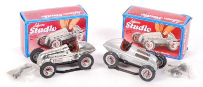 SCHUCO STUDIO TINPLATE CLOCKWORK MODEL RACING CARS