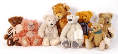 DEAN'S RAG DOLL COMPANY ASSORTED COLLECTOR'S CLUB BEARS