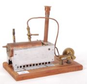 VINTAGE SCRATCH BUILT LIVE STEAM ENGINE & PLANT