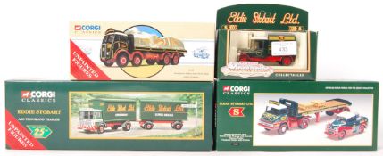 ASSORTED CORGI SCALE DIECAST MODEL EDDIE STOBART HAULIERS