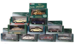 COLLECTION OF VANGUARDS 1:43 SCALE ' JAGUAR ' DIECAST MODELS