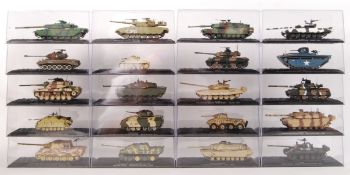 ASSORTED DEL PRADO 1:72 SCALE DIECAST MODEL MILITARY VEHICLES