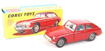 VINTAGE CORGI TOYS BOXED DIECAST MODEL 327 MGB GT