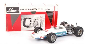 RARE VINTAGE SCHUCO ' BRABHAM BT 33 FORMEL 1 ' CLOCKWORK CAR