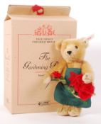 STEIFF EXCLUSIVE ' THE GARDENING BEAR ' LIMITED EDITION TEDDY BEAR