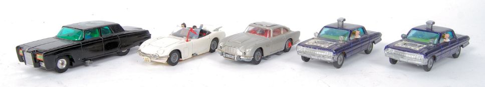 CORGI DIECAST SCALE MODEL CARS RELATING TO TV & FILM