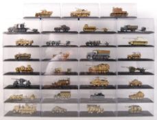 ASSORTED DEL PRADO 1:72 SCALE DIECAST MODEL MILITARY VEHICLES