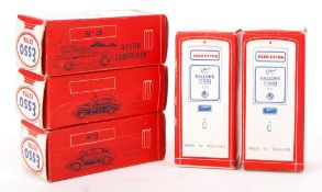 VINTAGE ' ESSO PETROL PUMP SERIES ' MORRIS & STONE DIECAST MODELS