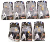 PLAYMATES STAR TREK WARP COLLECTION ACTION FIGURES