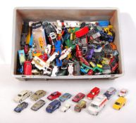 ASSORTED LOOSE VINTAGE DIECAST MODELS - CORGI, MATCHBOX ETC