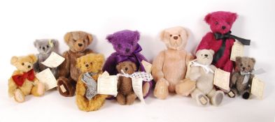 DEAN'S RAG BOOK COMPANY COLLECTOR'S CLUB BEAR TEDDY BEARS