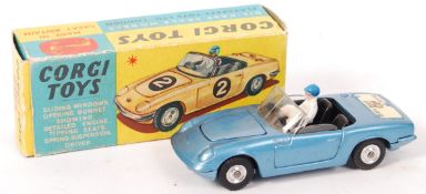 VINTAGE CORGI TOYS BOXED DIECAST MODEL 318 LOTUS ELAN