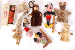 ASSORTED VINTAGE TEDDY BEARS & RELATED MECHANICAL TOYS