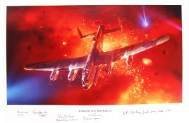 'TOWARD THE INFERNO II' PIOTR FORKASIEWICZ SIGNED PRINT