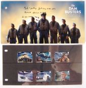 RARE DAMBUSTERS 75TH ANNIVERSARY ROYAL MAIL STAMP SET