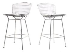 AFTER HARRY BERTOIA A PAIR OF CONTEMPORARY BAR STO