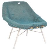 BELIEVED LURASHELL 1970'S LOUNGE CHAIR BY WALTER S