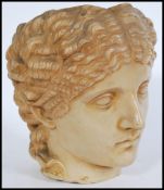 A 20th century composite classical Grecian bust he