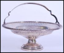 A silver vintage Sterling ' Crown ' bon bon dish w