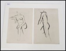 Eric Gill (1882-1940) Pair of nudes from Eric Gill