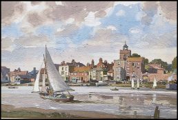 LEONARD RUSSELL SQUIRRELL (1893-1979) WATERCOLOUR