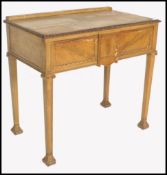a 19TH CENTURY ADAMS REVIVAL SCUMBLE PAINTED CONSOLE TABLE