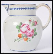 EARLY 19TH CENTURY POSSIBLY WORCESTER SPARROW BEAK JUG - 1808