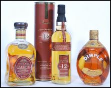 MID CENTURY 1950'S BOTTLE OF JOHN HAIG & CO WHISKY AND OTHERS