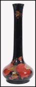 WILLIAM MOORCROFT ELONGATED NECK VASE 99 - POMEGRANATE PATTERN
