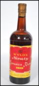 MID CENTURY 1950'S WYLD'S FINEST OLD JAMAICA RUM 90% PROOF BRISTOL