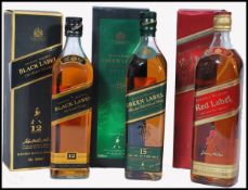 COLLECTION OF THREE BOXED BOTTLES OF BLENDED SCOTCH WHISKIES