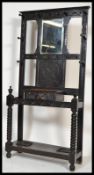 A Victorian 19th century Jacobean revival ebonised