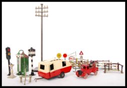 ASSORTED ANTIQUE TOYS AND RELATED ITEMS