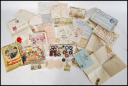 A selection of vintage 20th century enamel badges to include two Daily Mail Teddy Tall League 1937