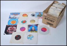 Vinyl Singles; a collection of 100x assorted vinyl record singles. To include; The Tweets, Elvis