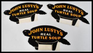 A trio of rare vintage 20th century point of sale