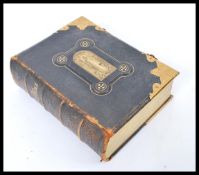 A large early 20th Century edition of 'The Illustrated National Family Bible with the Commentaries