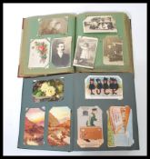 Fabulous family postcard collection; a fabulous original single-family postcard album. Spanning