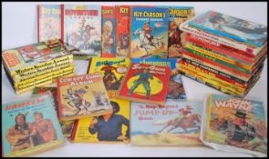 ASSORTED TV & FILM RELATED WESTERN COMIC BOOK MAGAZINE ANNUALS
