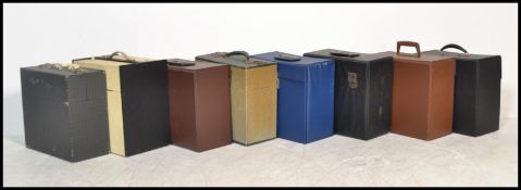 A collection of eight vintage and retro 12