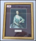 A rare signature of Sarah Churchill, the Duchess of Marlborough (1660-1774), a close confident of