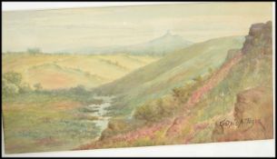 Eustace A Tozer (1869-1931), An English school watercolour painting believed to be Dartmoor being