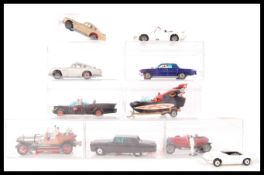 SUPURB ASSORTED CORGI SCALE DIECAST TV AND FILM RELATED VEHICLES