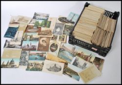 A large collection of early to mid 20th century postcards - approx 1500 in total, Various scenes