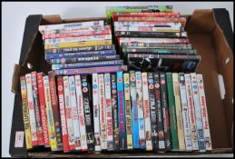 DVD's; a collection of 50x assorted DVD's, largely Hollywood films but some TV, to include; Shaun Of
